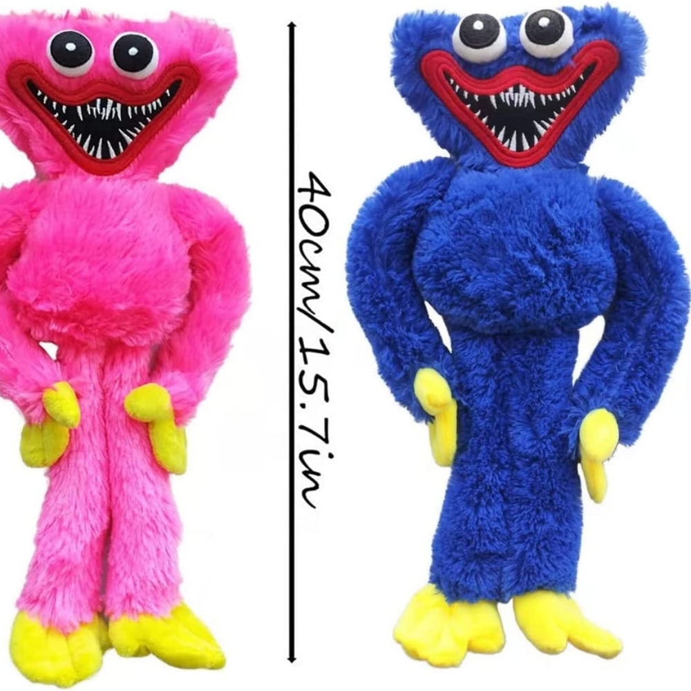 Huggy Wuggy Poppy Playtime Plush Toy (Blue Only) - Picture 6 of 7